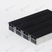 Алюминиевые грязезащитные решетки ST26 (Резина)